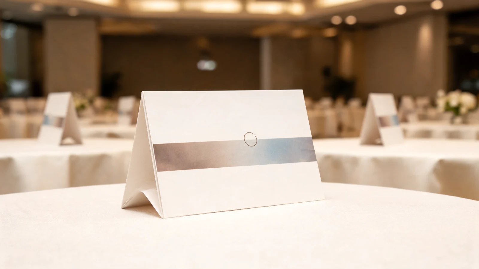 Branded Table Tent Cards