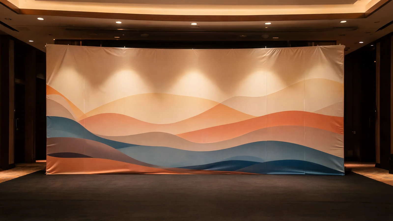 Fabricated Branding Backdrop