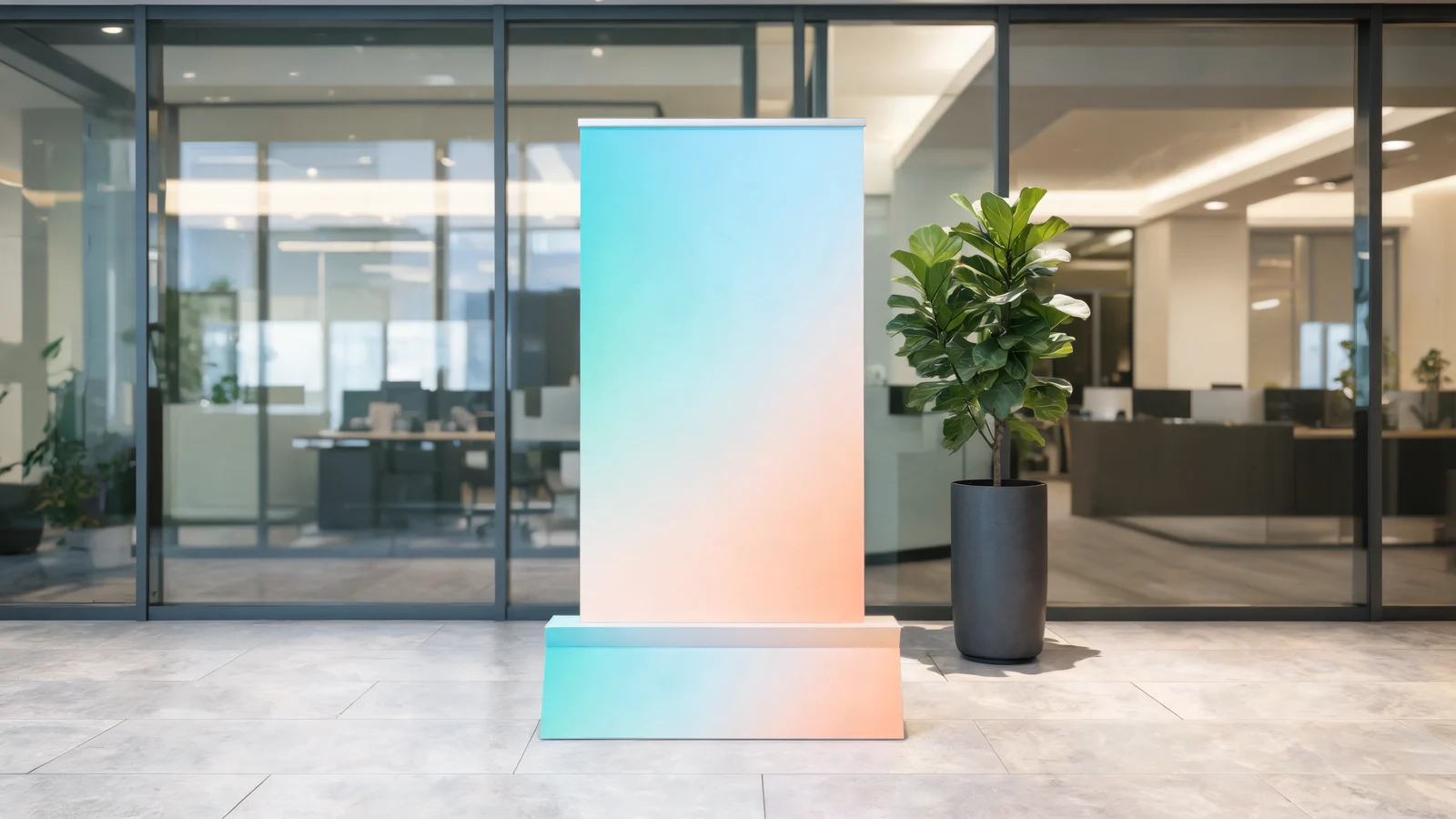 Fabrication Standee (framed)
