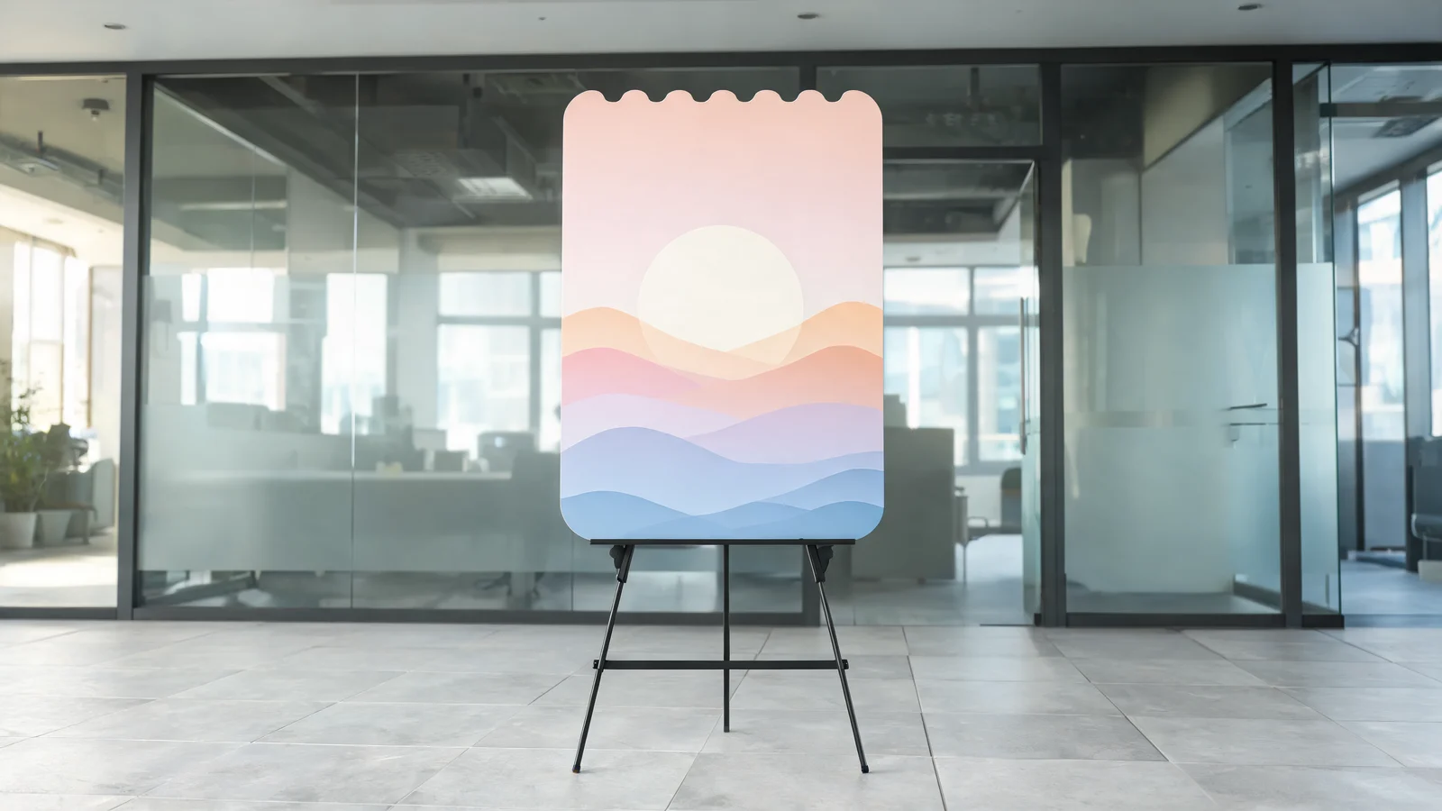 Freestanding Rigid Standee