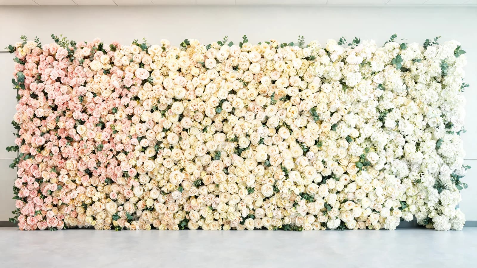 Fresh Floral Wall Backdrop