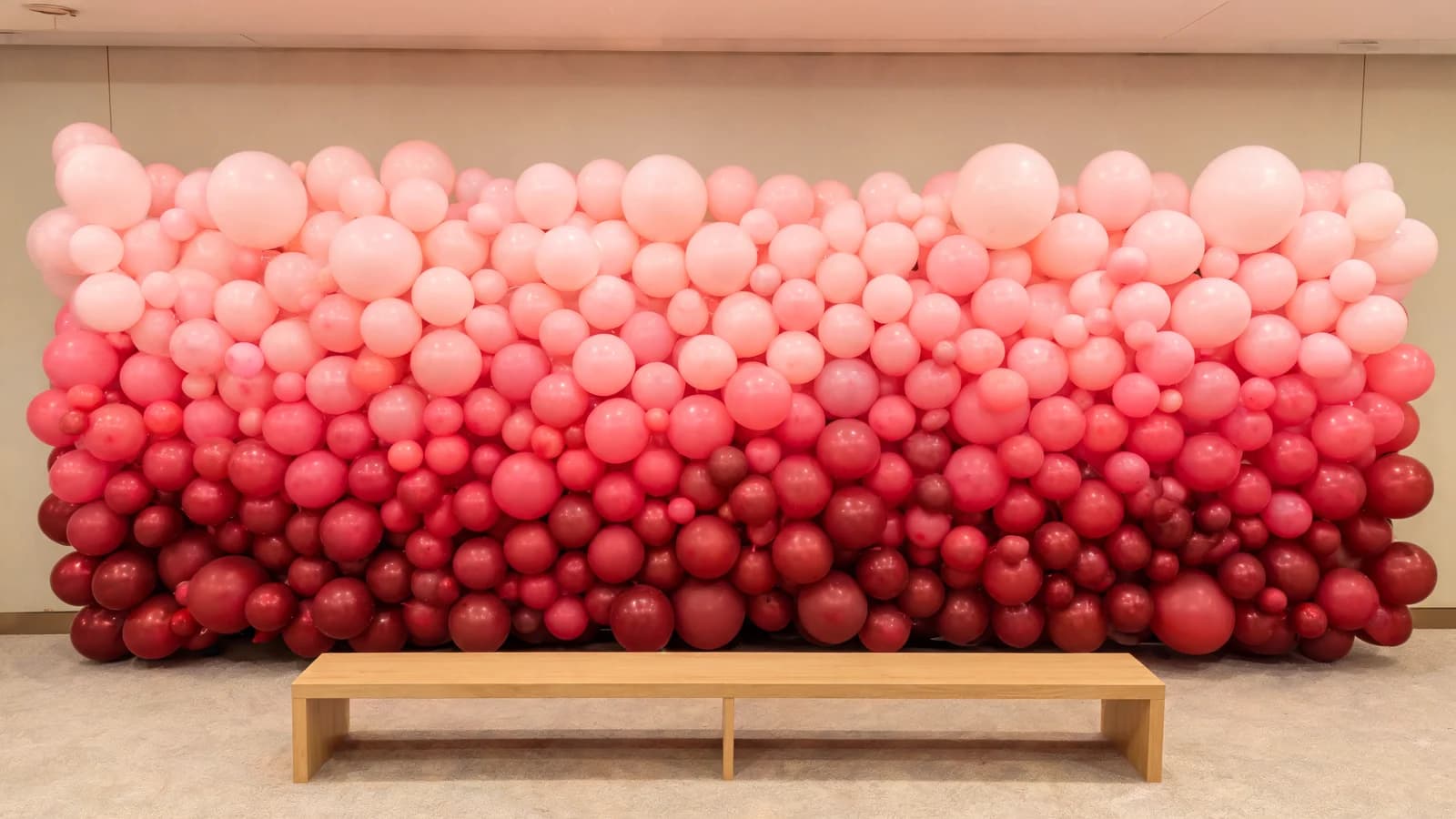 Full Balloon Wall Backdrop