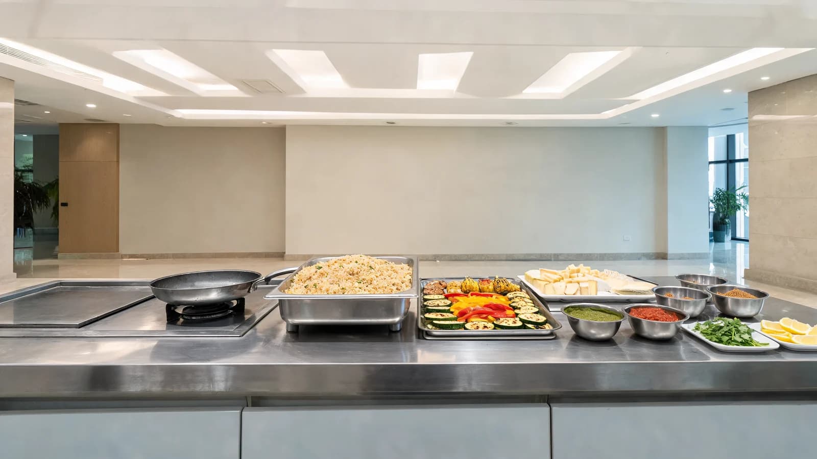 Live Counter Snacks catering