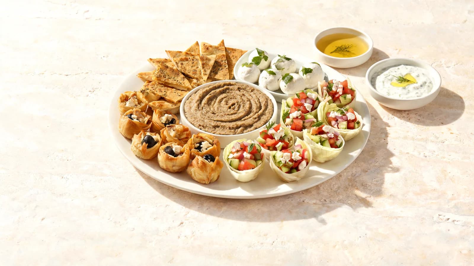 Mediterranean Snacks catering