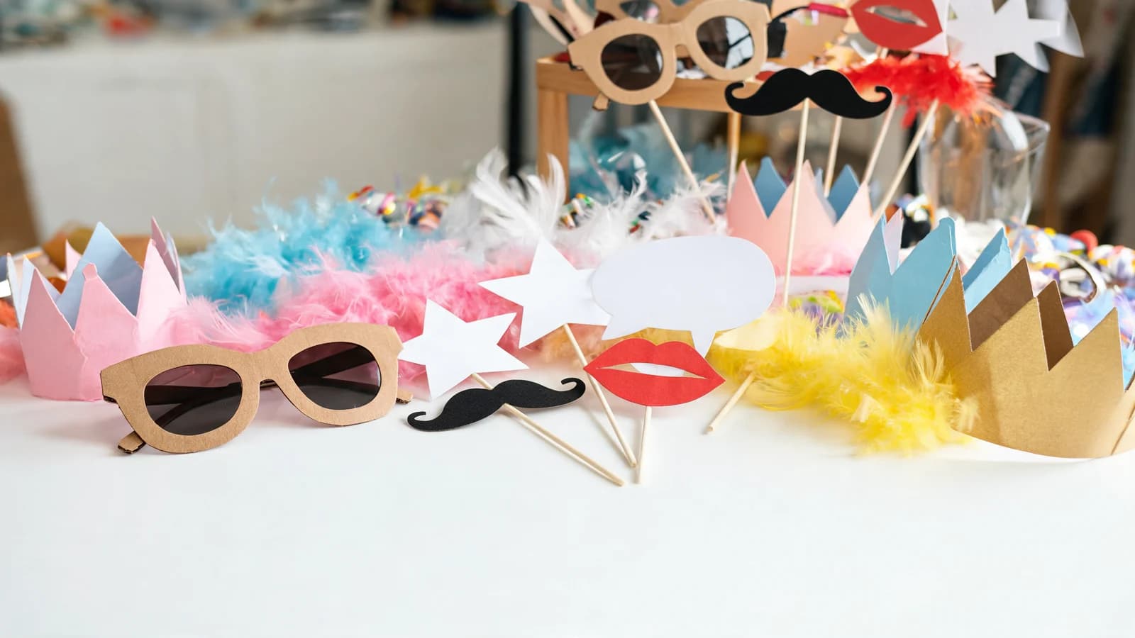 Non-branded Photo Zone Props