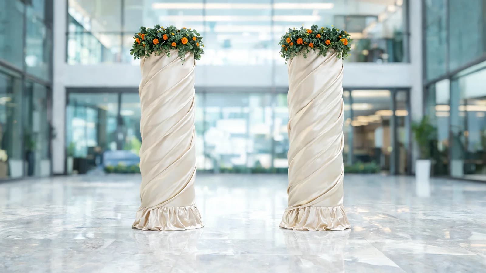 Pillar Wrapping