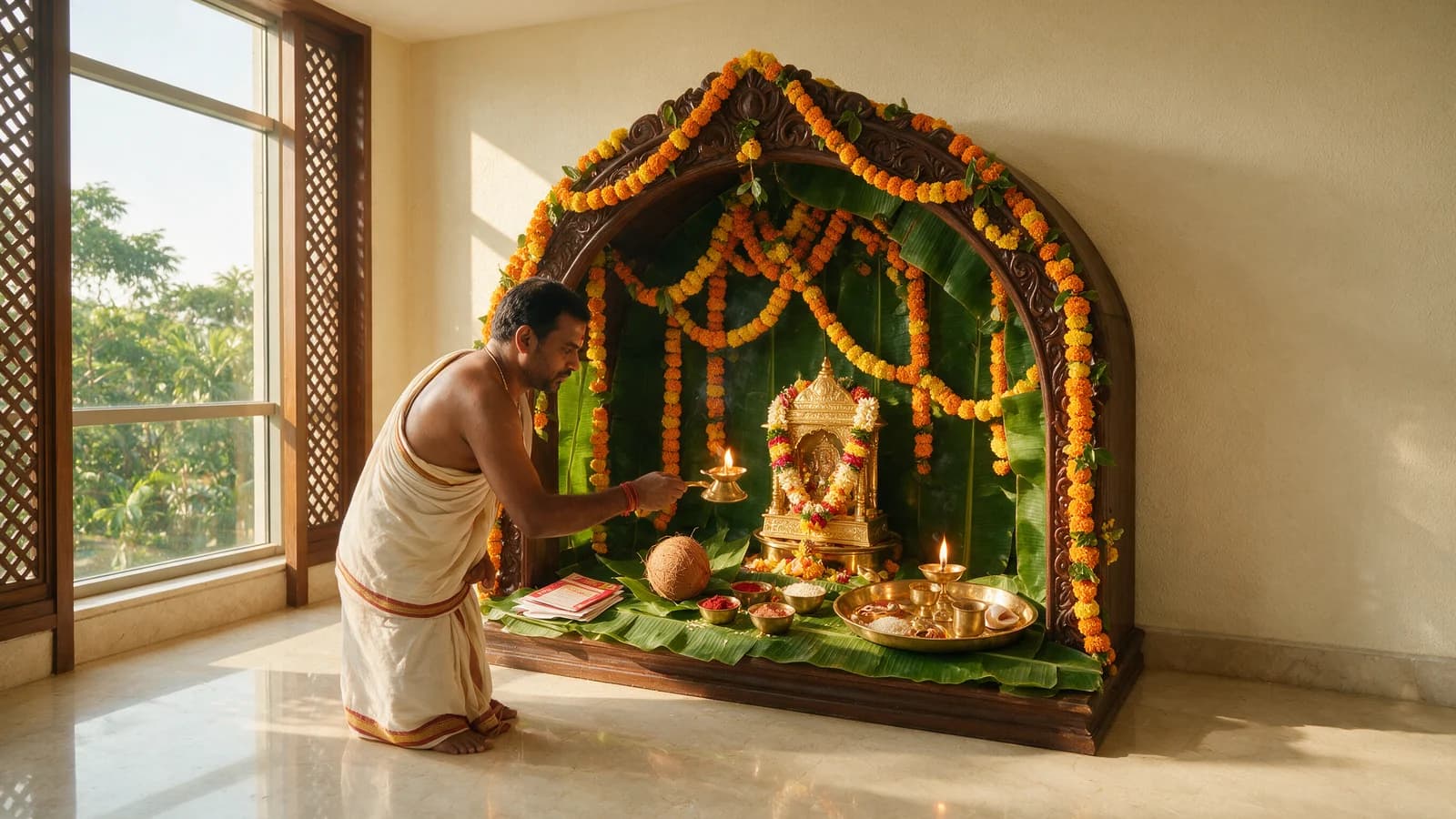 Pooja / Priest Arrangement